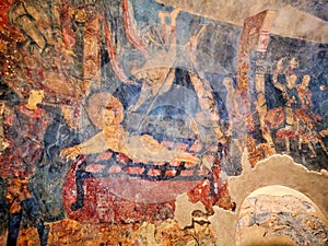 Crypt of Epiphanius, Abbey of St.Vincenzo Volturno, Rocchetta a Volturno, Castel San Vincenzo, Isernia, Italy