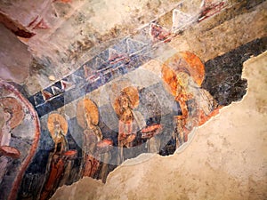 Crypt of Epiphanius, Abbey of St.Vincenzo Volturno, Rocchetta a Volturno, Castel San Vincenzo, Isernia, Italy