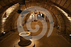 Crypt interior