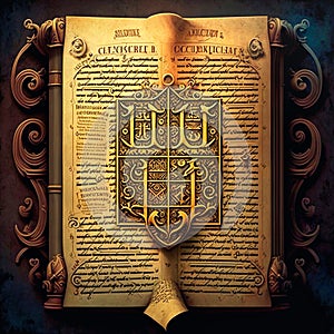 Cryptic marginalia secret codex, generative AI