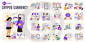 Crypto Currency Compositions Set