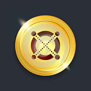 Crypto currency digital payment system blockchain concept. photo