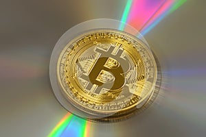 Crypto currency phisical gold bitcoin