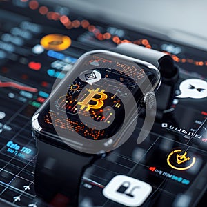 Crypto-Inspired Smartwatch Design