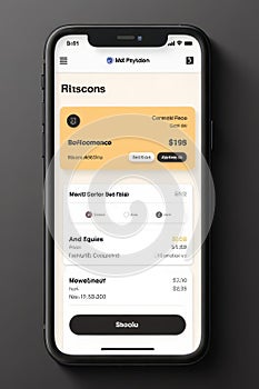 Crypto Wallet App Interface