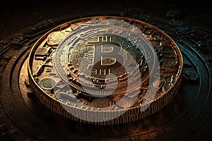 Cryptocurrency bitcoin the future coin.