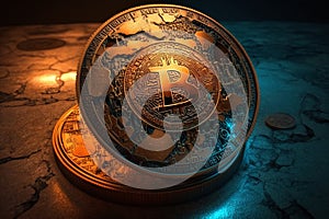 Cryptocurrency bitcoin the future coin.