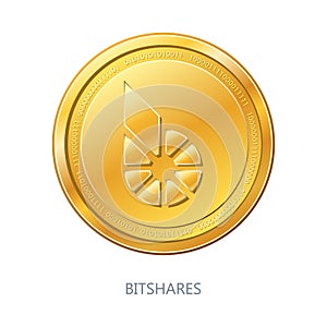 Cryptocurrency BitShares coin