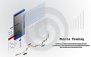 Cryptocurrency, Forex and stock market exchange mobile application