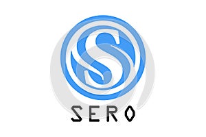 The cryptocurrency logo. The original