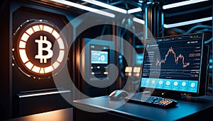 Cryptocurrency Mining Room
