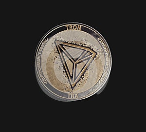 Cryptocurrency Tron Coin photo