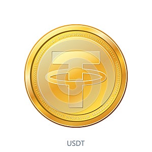 Cryptocurrency USDT coin