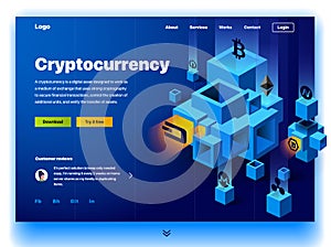 Cryptocurrency website