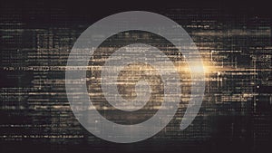 Cryptographic Matrix Blockchain Data Simulation