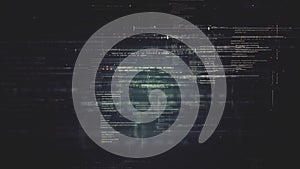 Cryptographic Matrix Blockchain Data Simulation