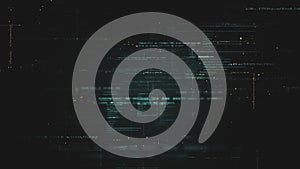 Cryptographic Matrix Blockchain Data Simulation