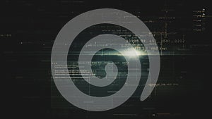 Cryptographic Matrix Blockchain Data Simulation