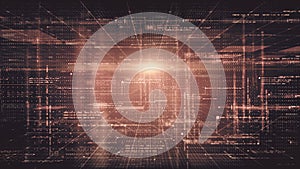 Cryptographic Matrix Blockchain Data Simulation