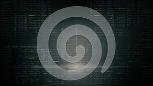 Cryptographic Matrix Blockchain Data Simulation