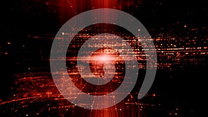 Cryptographic Matrix Blockchain Data Simulation