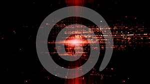 Cryptographic Matrix Blockchain Data Simulation