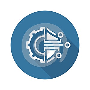 Cryptography Settings Icon.