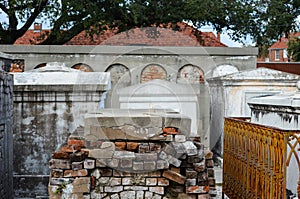 Crypts in New Orleans Cemetery photo
