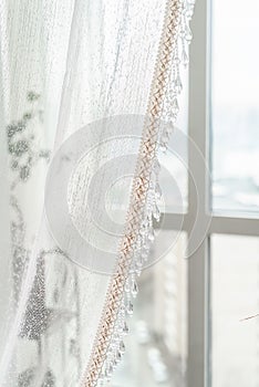 crystal beads for decorating curtains