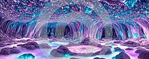 Crystal Cave, a subterranean world filled with shimmering crystal formations