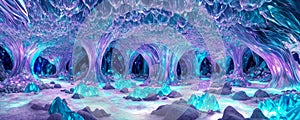 Crystal Cave, a subterranean world filled with shimmering crystal formations