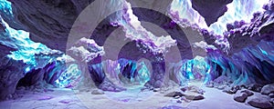 Crystal Cave, a subterranean world filled with shimmering crystal formations