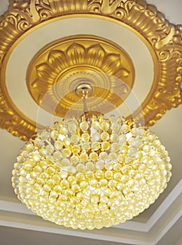 Crystal chandelier