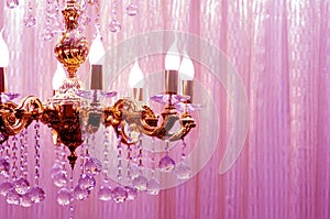 Crystal chandelier