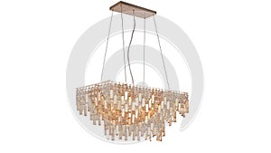 Crystal chandelier modern led ceiling lighting