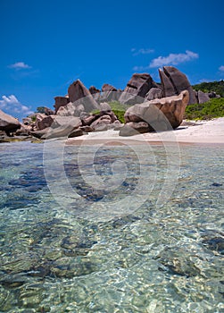 Crystal Clear Waters Of Anse Marron