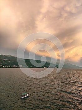 The crystal clear waters of Lake Ohrid