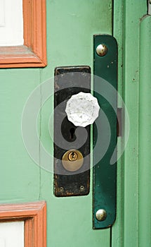 Crystal doorknob