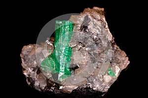 Crystal of emerald photo