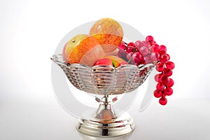 Crystal fruit dish
