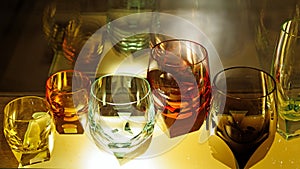 Crystal glass in Moser Glassworks