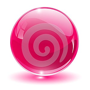 crystal, glass sphere