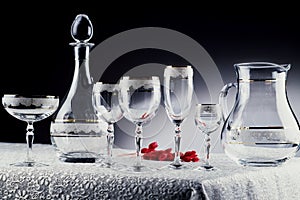 Crystal glasses