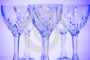 Crystal glasses