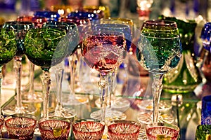 Crystal glassware