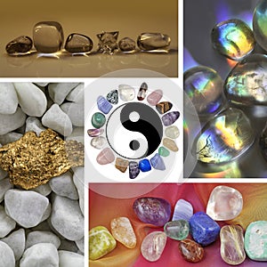 Crystal Healing Collage