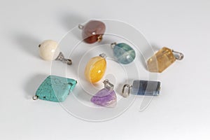 Crystal healing pendant