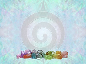 Crystal healing therapy diploma course certificate award template