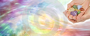 Crystal Healing Website Banner