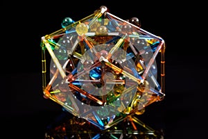 a crystal with an infinite number of rotational symmetries